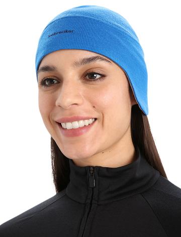 Icebreaker Unisex Merino Quantum Beanie Miesten Hatut Sininen | FI 1085VRWD